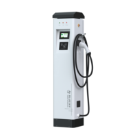 Bluesky Nouvelle Station de Recharge Commerciale pour Véhicules Électriques 22 kW, Chargeur EV Type 2 OCPP 1.6, Double Mode DC/AC, Haute Qualité, avec Paiement par Carte de Crédit POS