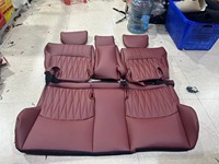 Housses de siège auto personnalisées pour les séries 7, 5, 3, 1, X5, X3, X1, E46, E90, E60, F30, F10, E39 - Accessoires complets pour 5 sièges - Cuir de luxe