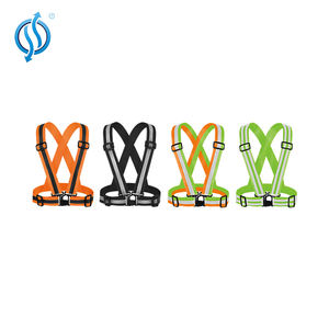 <span class=keywords><strong>Gilet</strong></span> de sécurité réfléchissant, réglable, pour la course à la nuit, la Construction, le cyclisme, la marche pour enfants, hommes et femmes - Product Image 6