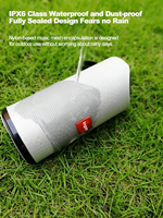 Altavoz Inalámbrico de Tela para Exteriores Impermeable IPX6 Mini Bocina Bluetooth Portátil