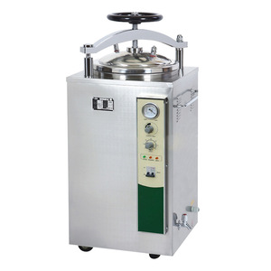 High Pressure Steam Sterilizer 50L Digital Control Vertical Laboratory Use Stainless Steel - Product Image 4