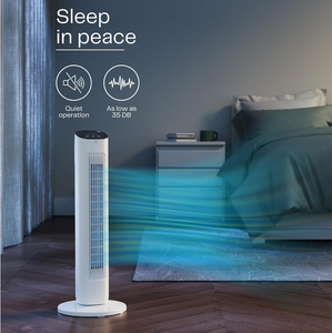 Hot Selling Home Office Electric Fan with Remote Control 15 Hours <b>Timer</b> 29 Inch ABS Material Tower Fan <b>for</b> Hotel Use - Product Image 4