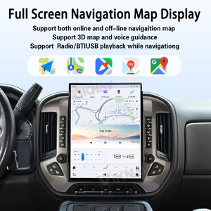 Autoradio Viknav 15,6 pouces à écran plus grand pour <span class=keywords><strong>Chevrolet</strong></span> <span class=keywords><strong>Silverado</strong></span> GMC SIERRA <span class=keywords><strong>2014</strong></span>-2018, unité principale Android, Carplay, navigation GPS, lecteur - Product Image 6