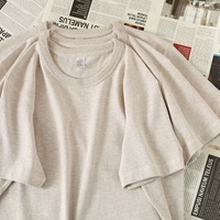 Camiseta de Manga Corta para Hombre, Estampado Gráfico, Corte Holgado, Cómoda para Actividades al Aire Libre, con Estampado de Letras, Cuello Redondo, Algodón Suave, Nueva Colección 2026
