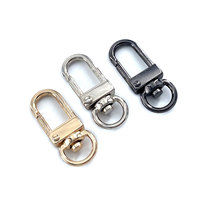 Crochets de quincaillerie pour bagages en alliage de Zinc imperméable de Style professionnel de luxe D mousqueton de queue pour accessoires de vêtements de porte centrale