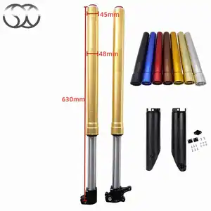 Shangxia Gold Color 45/48 580mm 630mm 680mm Double Adjustable Dirt Bike Front Fork