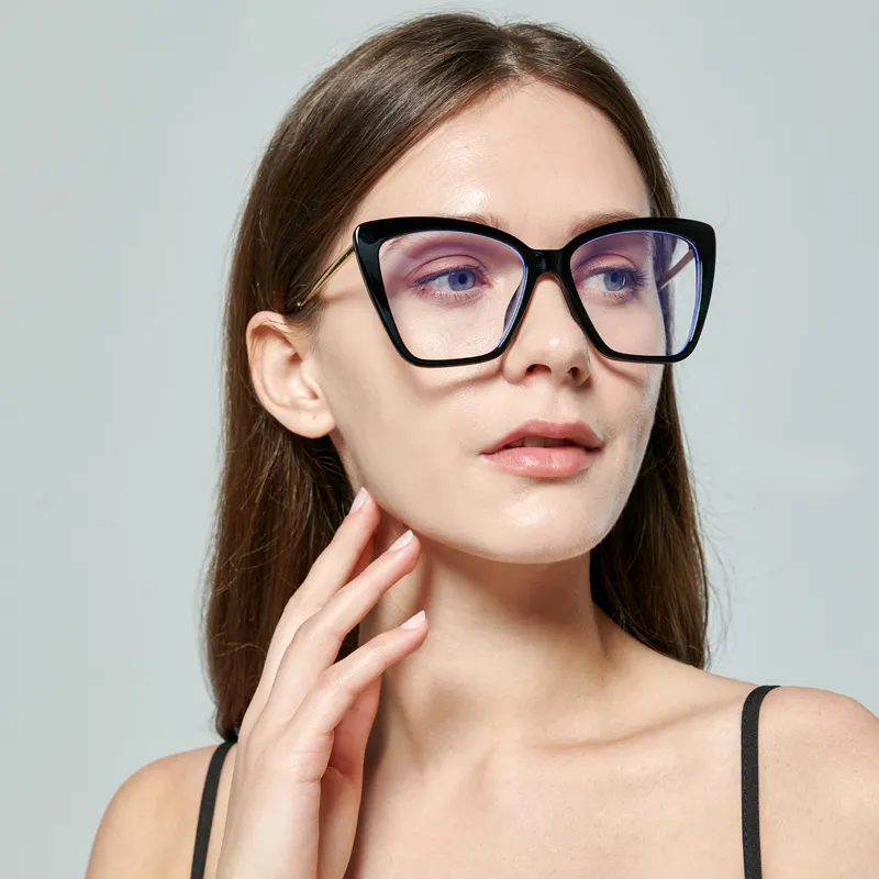 Wholesale branded Design cateye frames for women vogue eyewear eye wear glasses optical frames