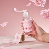 Logo personnalisé autocollant adhésif UV brillant étanche shampooing étiquette pour cosmétiques parfum perruques huile essentielle soins de la peau gratuit