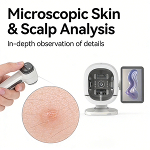 Máquina Analizadora de Piel Facial 3D con IA, Escáner de Análisis de Piel de 8 Espectros, Cámara HD, Equipo Inteligente para Pruebas de Piel en Salones de Belleza - Product Image 3