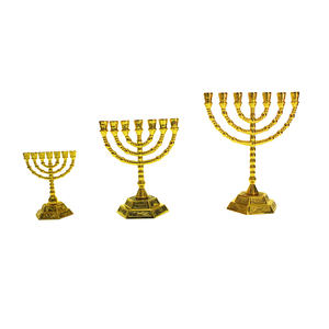 Еврейские подсвечники Menorah, подсвечники для религии, канделябры, ханукки, подсвечники с 7 отверстиями - Product Image 4