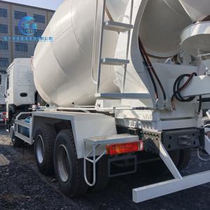HOWO รถผสมคอนกรีต6x4 10cbm Euro2 371HP รถมือสองประสิทธิภาพการทำงานสูงรับประกัน6เดือน - Product Image 5