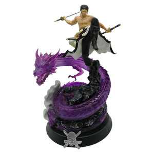 Figurine Roronoa Zoro de 35 cm, <span class=keywords><strong>One</strong></span> <span class=keywords><strong>Piece</strong></span>, figurine d'action d'anime, jouets pour adultes et enfants, manga, poupées de dessin animé, cadeau, modèle en PVC, décoration - Product Image 6
