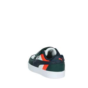 Puma Kids Sneakers White Green 21 <b>Velcro</b> Closure Casual <b>Shoes</b> - Product Image 2