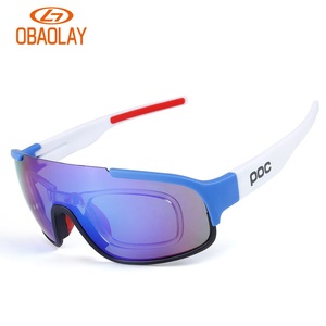 <span class=keywords><strong>Lunettes</strong></span> de cyclisme 2025 à monture noire <span class=keywords><strong>POC</strong></span>, <span class=keywords><strong>lunettes</strong></span> de sport polarisées UV400, gafas ciclismo route - Product Image 6