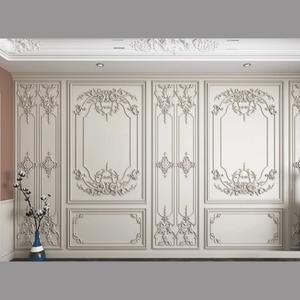 Moldura Decorativa de Poliuretano de Alta Calidad OR-7233SET, Cornisa Moderna para Exteriores, Moldura de Techo y Pared con Adornos Florales - Product Image 6