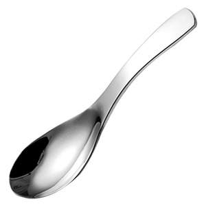 ช้อนสแตนเลส 304 รูปทรงน้ำเต้าขนาดใหญ่ ช้อนป้อนอาหารเด็กแบบหนา สำหรับเด็กอายุ 0-12 เดือน สีพื้น - Product Image 5