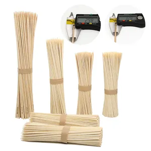 Biodegradable Opp Bag Packing Bamboo Skewer Stick With Customize