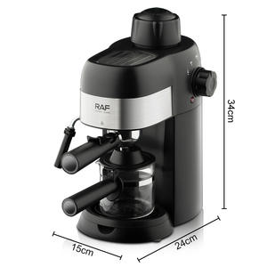 Máquinas de Café Espresso al por Mayor con Espumador de Leche y Agua Caliente para Cappuccino y Latte, de Acero Inoxidable - Product Image 6