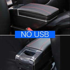 Vdéchirure Auto accoudoir central en cuir ABS boîte de rangement USB Car-Styling intérieur décoration accessoires pièces pour <span class=keywords><strong>Toyota</strong></span> Aqua <span class=keywords><strong>Prius</strong></span> C - Product Image 5