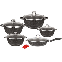 Etiquettes de cuisine antiadhésives en aluminium moulé, 12 pièces, accessoires de cuisine, en granit d'aluminium, personnalisés, OEM/ODM, livraison gratuite