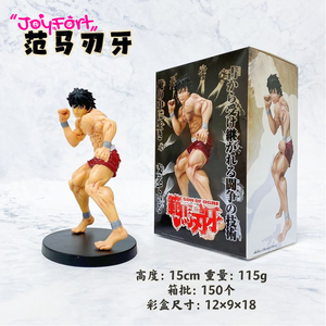En stock : 6 figurines d'action <span class=keywords><strong>Anime</strong></span> BAKI, figurines Hanma, modèles en PVC, jouets - Product Image 2