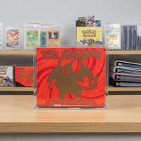 Vitrine de présentation moderne en acrylique pour cartes Pokémon ETB 5/8mm, protection UV pour collection de boîtes Elite Trainer TCG