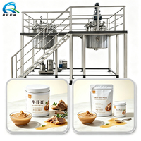 Équipement de traitement pour la production de poudre de protéines d'os de porc, bouillon de fruits et concentré de tomate, système d'extraction et de concentration en acier inoxydable de qualité alimentaire