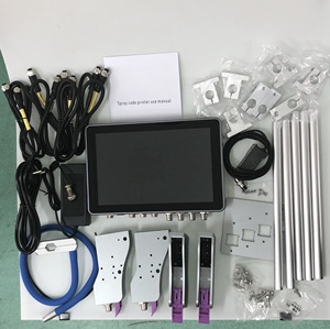 4x12.7mm tête d'impression haute résolution en ligne Carton codeur <span class=keywords><strong>date</strong></span> imprimante par lots TIJ imprimante à jet d'encre IPS-8540 7 "écran tactile - Product Image 4