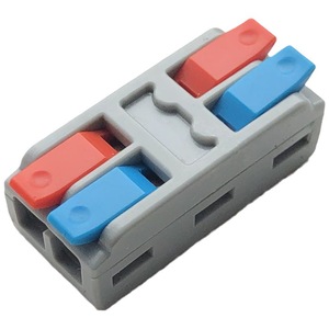 Mini-borne de connexion rapide LT 2 LT 3, connecteur de fil LED à poignée poussoir avec trou de retenue, prise ABS DC 0-0,8 mm² (calibre 4) - Product Image 1
