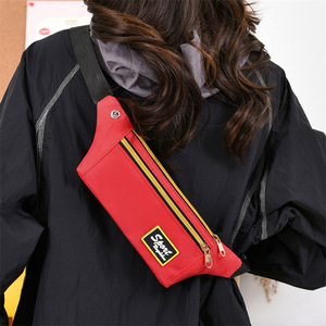 Sport Langxihuo Waist Bag Oxford Cloth Water Resistant Zipper Outdoor Running Phone Bag Multiple Colors - Product Image 3