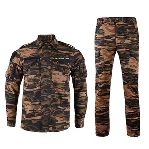 Lisen F16เสื้อเชิ้ตยุทธวิธีผู้ชายสไตล์อเมริกัน, <span class=keywords><strong>ชุด</strong></span>ลายพรางแขนยาวระบายอากาศทนทานต่อการฉีกขาดสำหรับฤดูใบไม้ผลิฤดูร้อน - Product Image 5