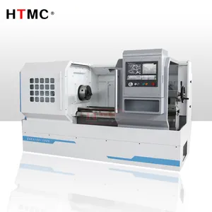 CNC lathe manufacturer CAk6150 horizontal CNC lathe supports multiple languages for high-precision lathe export