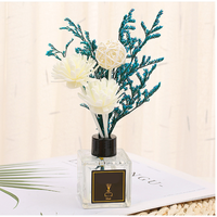 Pengharum Ruangan Dekorasi Rumah Bunga Kering Penyegar Udara 50ml Minyak Esensial Diffuser Bunga Romantis
