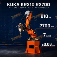 Robot de fraisage KUKA KR210 pour routeur CNC bois, machine robotisée de travail du bois à 7 axes