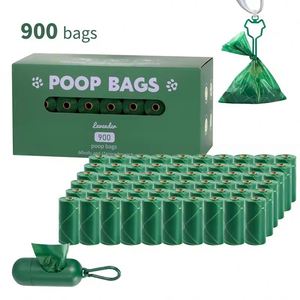Wholesale Custom Logo Biodegradable <b>Compostable</b> Pet Doggie Rolls Poo Waste Disposal Dog Poop Bags Dog Poop Bag Holder - Product Image 1
