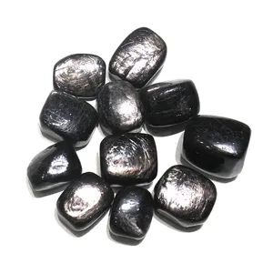 Wholesale polished natural hypersthene tumbled semi precious gemstone