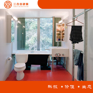 บ้านคอนเทนเนอร์สามในหนึ่งเดียว บ้านพักอาศัยทรงสี่เหลี่ยมผืนผ้าแบบมินิมอล ดัดแปลงจากตู้คอนเทนเนอร์ขนส่ง - Product Image 4