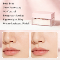 Polvo Mineral Fijador de Maquillaje de Larga Duración, Control de Grasa, Cobertura Total, Vegano, Etiqueta Privada