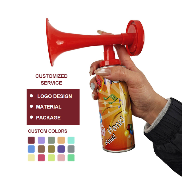 Lightweight Portable Extreme Loudness Stadium Fog Horn Compressed Supporting Celebrating Score Air Horn