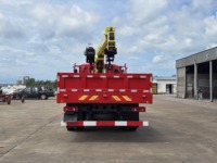 Grue mobile montée sur camion de 8 tonnes Dongfeng 4x2 pour la construction