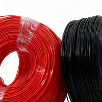 Cable Solar de Silicona con Alambre de Cobre de 4.5mm de Diámetro, 240V/600V, 100M, Arnés de Cableado para Motocicleta Eléctrica y Scooter, 12AWG