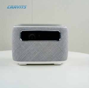 CAAVITS YHV8 Pro 3D DLP Mini 1280*800P Wifi Smart <span class=keywords><strong>Led</strong></span> Android Mobile Portable <span class=keywords><strong>Batterie</strong></span> <span class=keywords><strong>Projecteur</strong></span> Influenceurs 4K <span class=keywords><strong>Projecteur</strong></span> Extérieur - Product Image 1