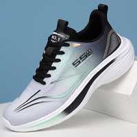 Chaussures pour hommes, nouvelle collection été, amortissantes, résistantes à l'usure, antidérapantes, pour la course à pied, tendance, respirantes, à lacets
