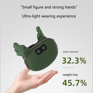 Neck Shoulder Massager with Heat Infrared Therapy USB Rechargeable Lithium Battery Simulating Manual Massage for Pain Relief - Product Image 3