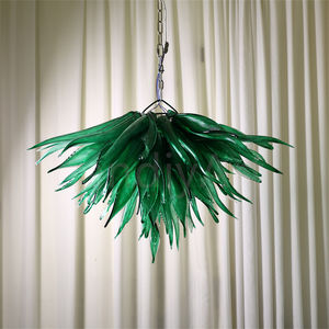 Design ispirato alla natura illuminazione lampadario in erba di vetro Murano fatta a <span class=keywords><strong>mano</strong></span> - Product Image 3