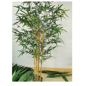Hojas de plantas artificiales de bambú, hojas de bambú de seda, hojas de bambú a <span class=keywords><strong>precio</strong></span> de fábrica - Product Image 1