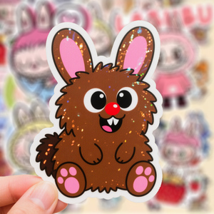 Pegatinas <span class=keywords><strong>de</strong></span> Vinilo Personalizadas, Resistentes al Agua, al Aceite y a Altas/Bajas Temperaturas, Adhesivas, Duraderas, con Diseño <span class=keywords><strong>de</strong></span> Dibujos Animados, Recortadas y Removibles - Product Image 4