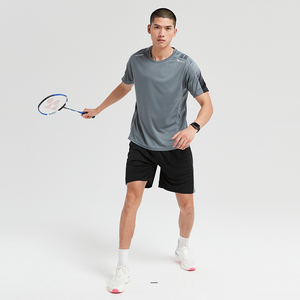 Set di strisce riflettenti personalizzati all'ingrosso da uomo Set sportivo di alta qualità sei pantaloncini in tinta unita Set Fitness - Product Image 3