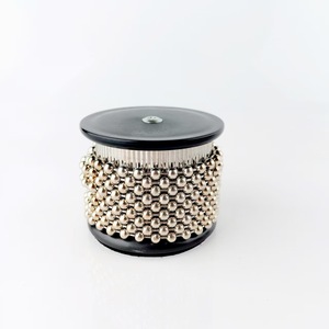 Chaîne de perles métalliques Cabasa Shaker de 6,5/8,5/11,5/13 cm en gros – Accessoire d'accompagnement pour Cajon et Instrument de percussion - Product Image 3