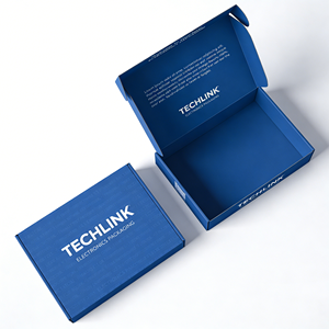 กล่องไปรษณีย์สำหรับกล้องติดรถยนต์ 3C Electronics กล่องบรรจุภัณฑ์สำหรับจัดส่งแบรนด์ดัง กล่องกระดาษลูกฟูก B E Flute พร้อมตัวเลือกแบบไดคัท ผู้ผลิตกล่องไปรษณีย์ - Product Image 4